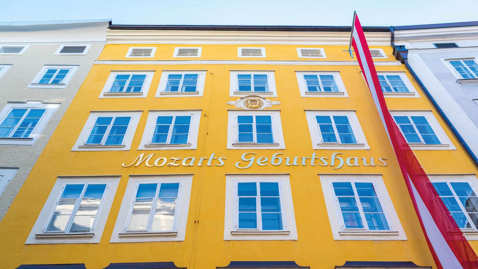 The Birthplace Of Wolfgang Amadeus Mozart, Salzburg, Austria