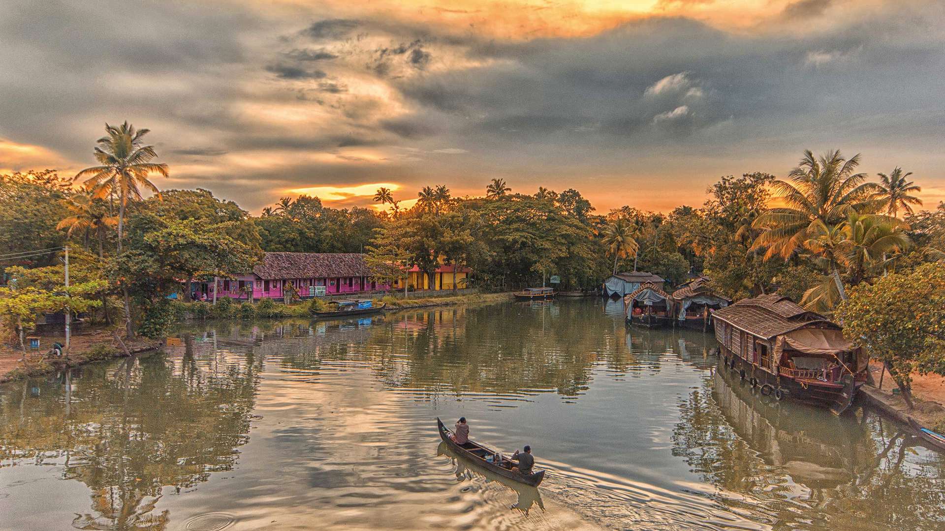 Keralan Backwaters, Southern India