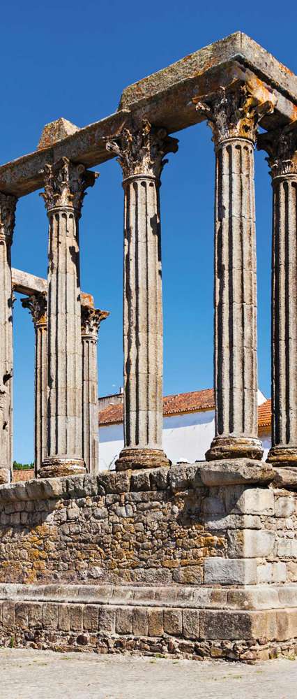 Temple Of Evora, Evora, Portugal