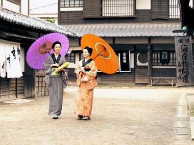 Spring Sale - Japanese women walking