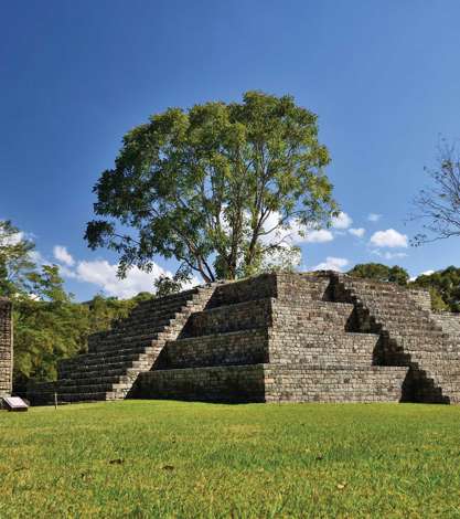 Copan Pyramid, Honduras