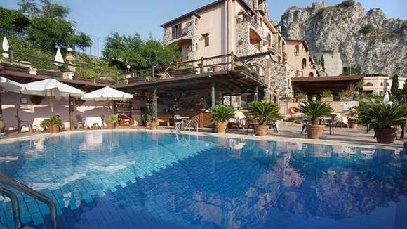 Villa Sonia, Castelmola, Italy, Swimming Pool