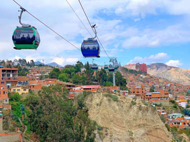  La Paz City Cable Car Transport, Bolivia