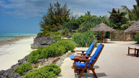 Zanzibari Hotel, Nungwi, Zanzibar, Tanzania, Beach Sun Chairs