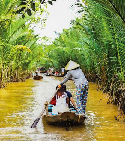 Ben Tre Mekong Delta, Vietnam