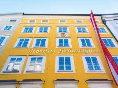 The Birthplace Of Wolfgang Amadeus Mozart, Salzburg, Austria