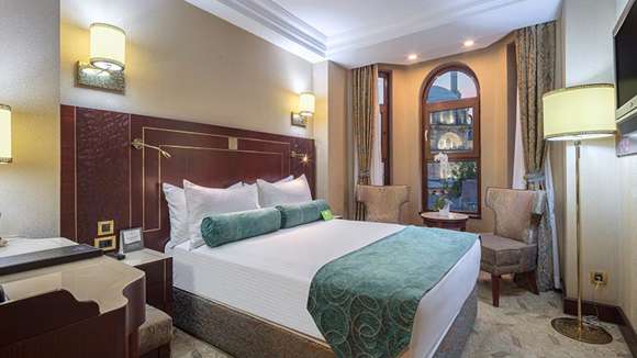 Hotel Crowne Plaza, Istanbul, Turkey, Bedroom