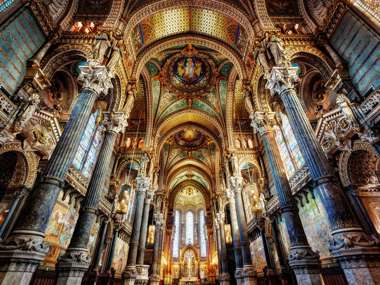 Basilica Notre Dame, Lyon, France