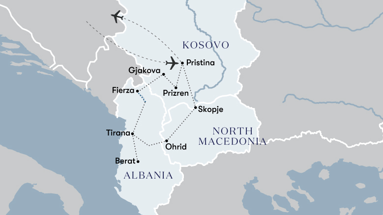 Balkan Explorer Map 2023