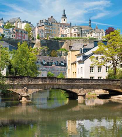 View Of Luxembourg City, Luxembourg
