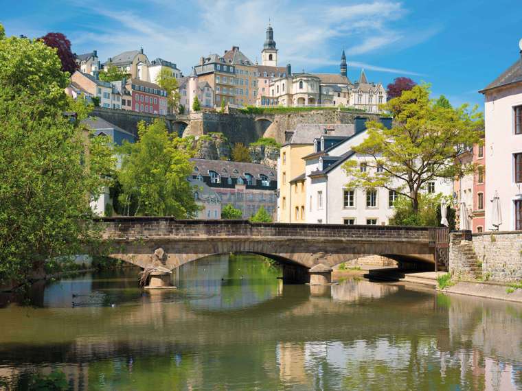 View Of Luxembourg City, Luxembourg