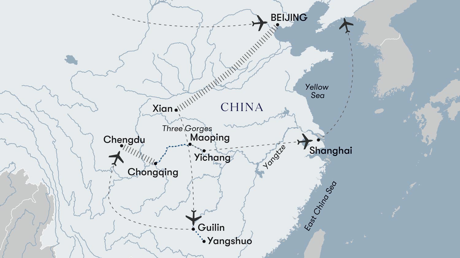 Discover China Map