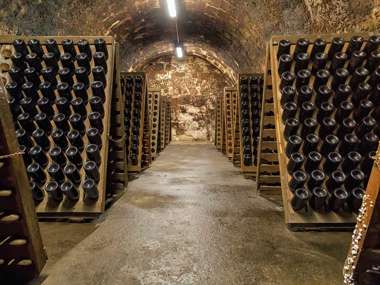 Traditional Sparkling Wine Cellar