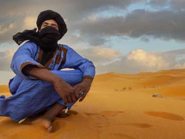 Berber People In Sahara Desert, Morocco