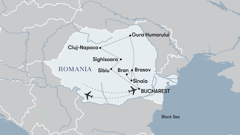Treasures Of Transylvania Map 2023