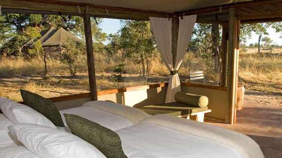 Wilderness Little Makalolo Camp, Hwange National Park, Zimbabwe, Bedroom