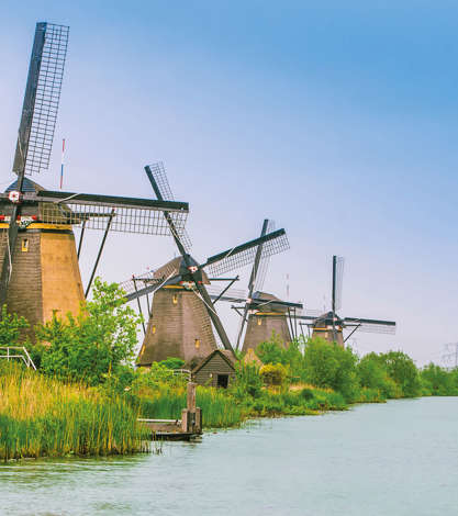 Netherlands Kinderdijk Indmill Shutterstock 189205901