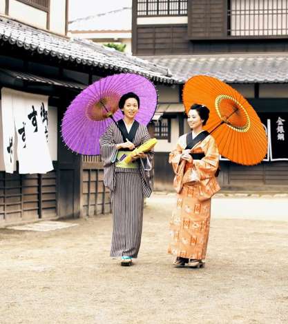 Spring Sale - Japanese women walking