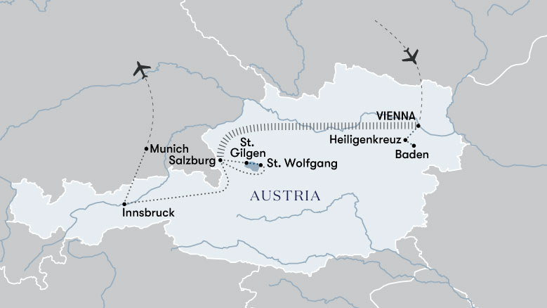 Grand Tour Of Austria Map 2023