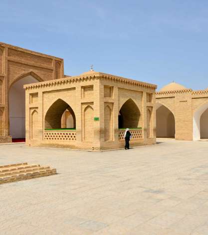 Yusuf Hamdani Sufi Shrine Iwan With Pishtaq Portal Merv, Turkmenistan