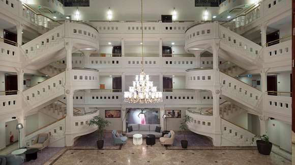 Hotel Crowne Plaza, Istanbul, Turkey, Lobby
