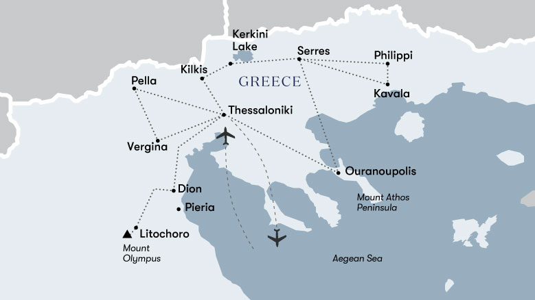 Secret Greece Map 2023