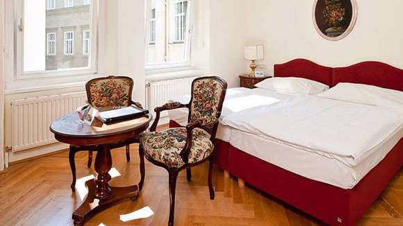 Hotel Regina, Vienna, Austria, Bedroom