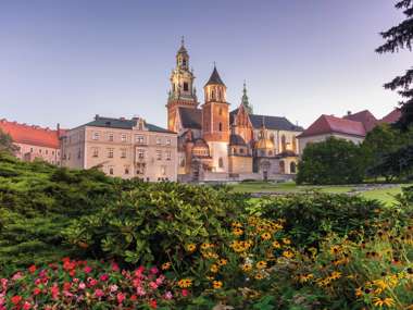 Wawel Cathedral And Wawel Castle On The Wawel Hill, Krakow, Poland