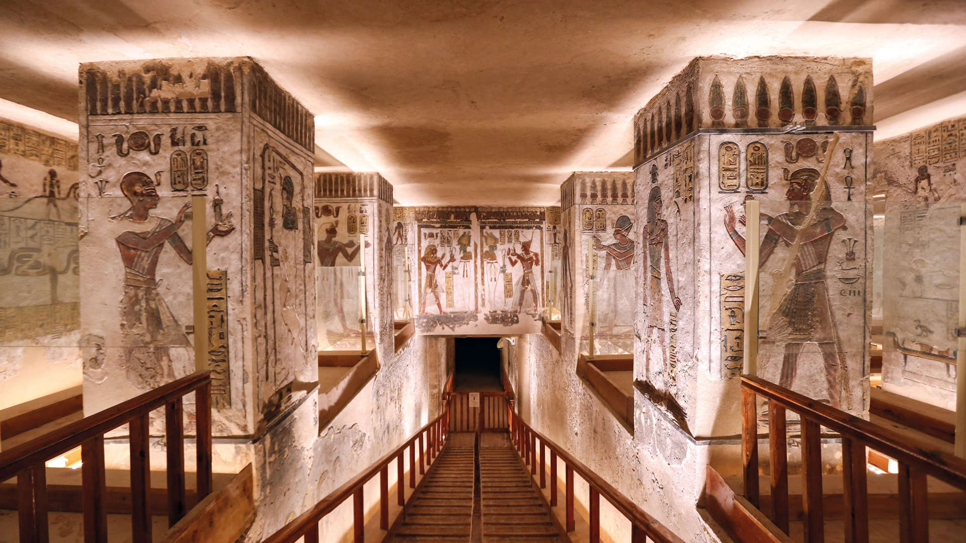 Tomb In Valley Of The Kings, Luxor, Egypt