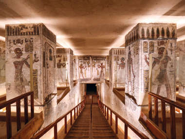 Tomb In Valley Of The Kings, Luxor, Egypt