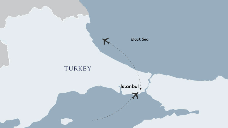 Turkish Delights Map