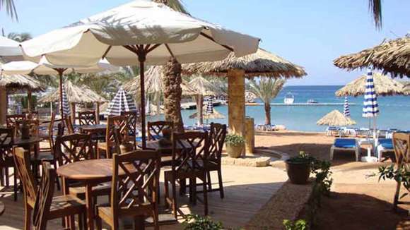 Movenpick Hotel, Aqaba, Jordan, Outdoor Dining