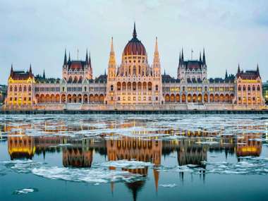 Hungarian Parliament Building, Danube River