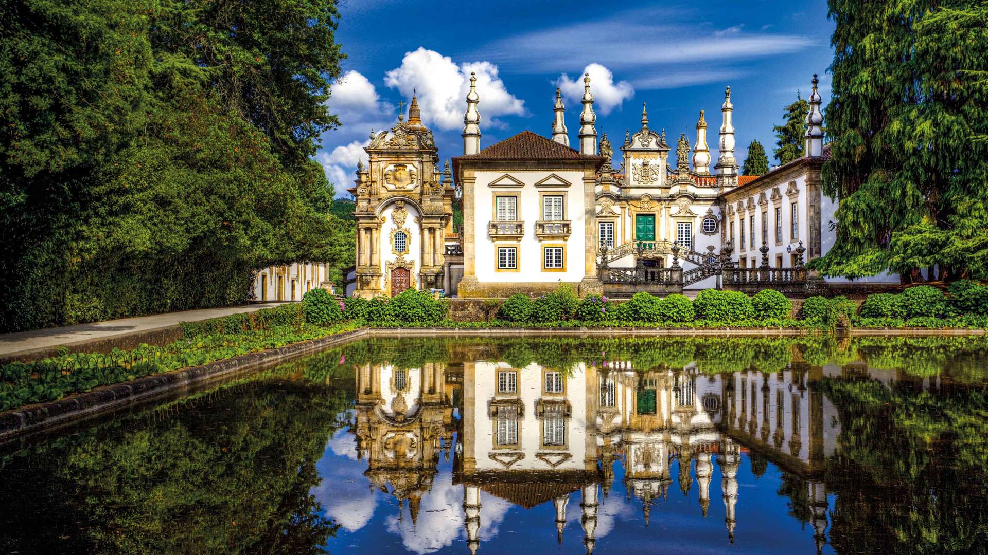 Mateus Palace In Vila Real, Portugal
