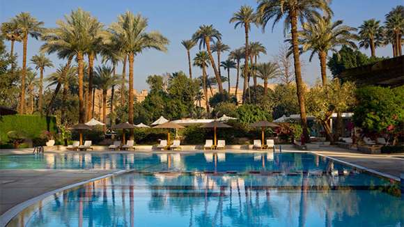 Sofitel Old Winter Palace, Luxor, Egypt, Swimmng Pool