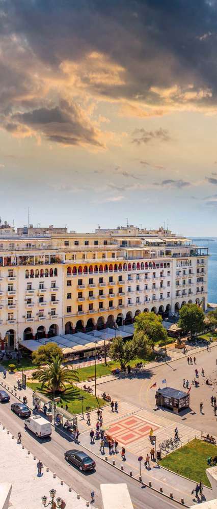 Aristotelous Square At Afternoon, Thessaloniki, Greece