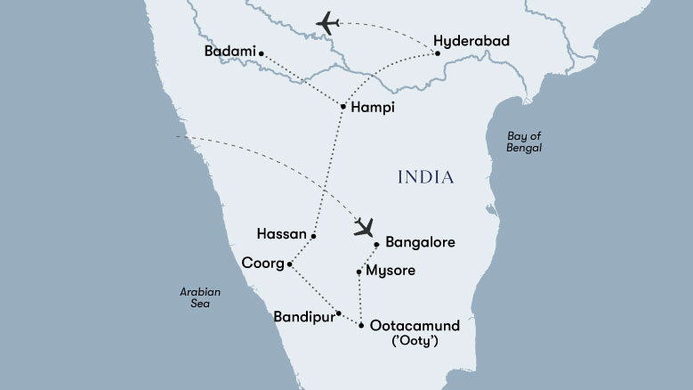 Secret India Map