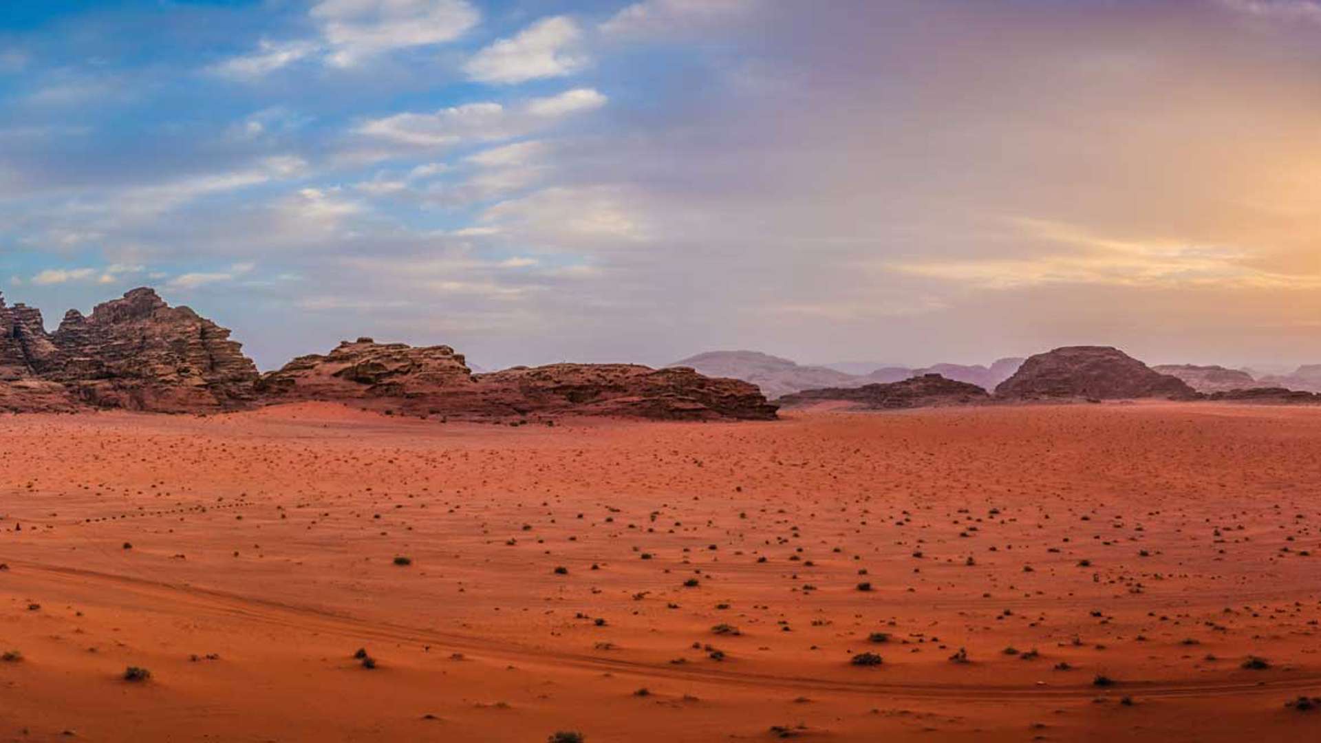 Red Sand Desert, Jordan