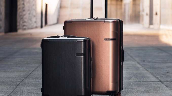 Two suitcases next to each other