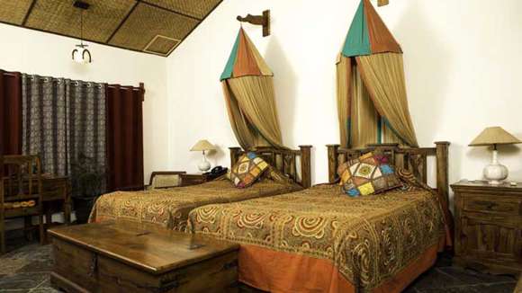 Bandhav Vilas, Bandhavgarh, India, Bedroom