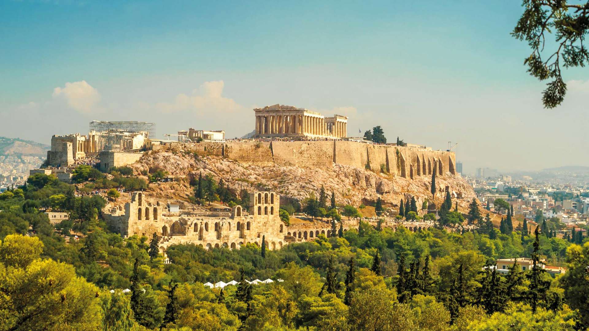 Acropolis Of Athens, Greece