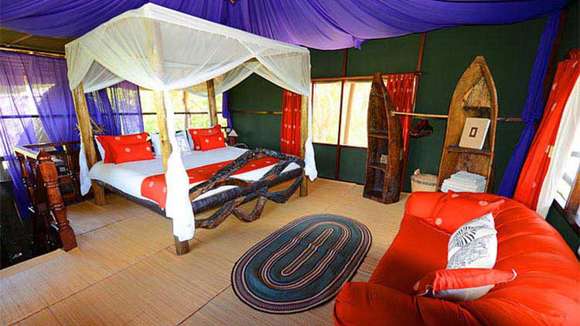 Simple Saadani Camp, Saadani, Tanzania, Bedroom Double
