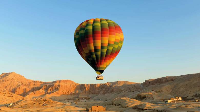 Hot Air Balloon Valley Of The Kings, Egypt