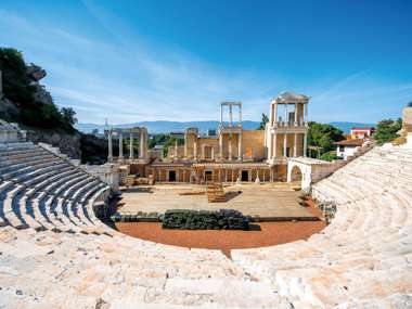 Roman Theatre Of Philippopolis In Plovdiv, Bulgaria