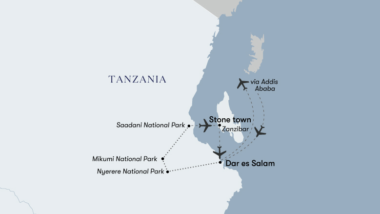 Tanzania's Secret South Map 2024