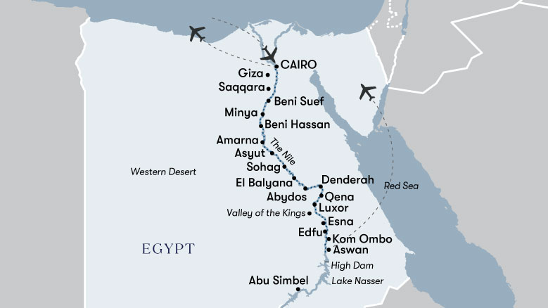Secret Nile Map 2023