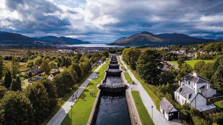 Neptune's Staircase, Caledonian Canal, Scotland