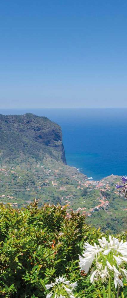 Miradouro Da Portela Ocean View, Levada Ribeira Frio, Madeira, Portugal