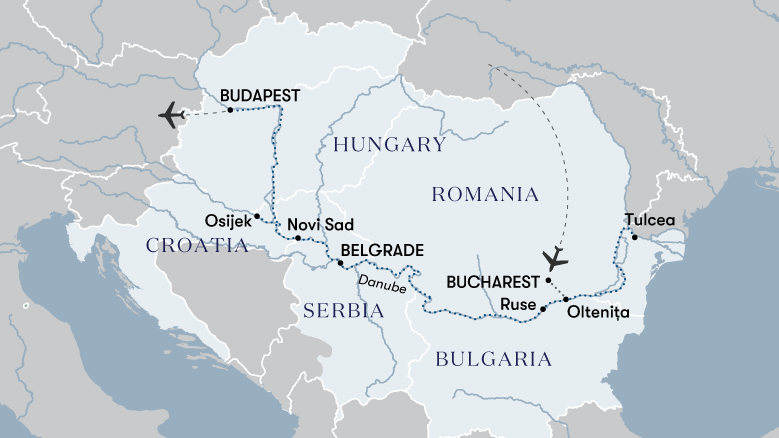 Secret Danube Map 2023