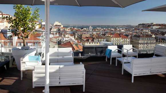 Mundial, Lisbon, Portugal, Roof Terrace